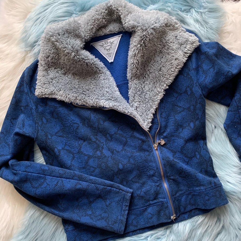 T2 Love Moto Jacket Girl sz 14 or XS Women